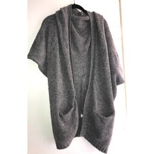 Vince Wool Gray Cardigan Knit Small